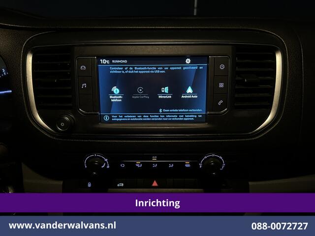 Peugeot EXPERT 2.0 BlueHDI 123pk L1H1 Inrichting Euro6 Airco | Omvormer | Apple Carplay | 2500kg trekhaak | Cruisecontrol Parkeersensoren, Bijrijdersbank