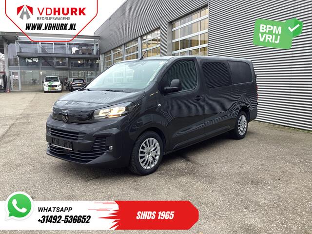 Peugeot EXPERT 2.0 HDi 145 pk Aut. DC Dubbel Cabine 6 Pers./ Navi/ Carplay/ Camera/ PDC/ Cruise/ Airco