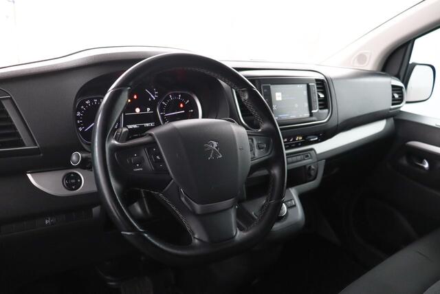 Peugeot EXPERT 2.0 BlueHDI 180 Long Asphalt DC | NAP | Automaat | Dubbele Cabine | 6zits | Schuifdeur links & rechts | Navi | HUD | Cruise | Carplay | Camera