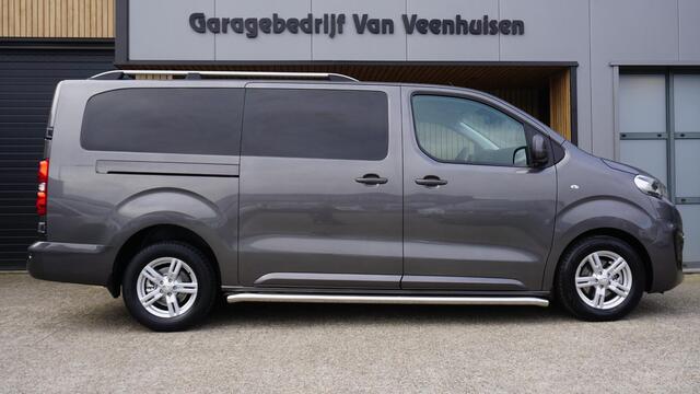 Peugeot EXPERT 2.0 BlueHDI 180pk L3 Automaat 3-Zits Premium Pack *Marge Bus* HUD Xenon Sidebars 16inch LM Trekhaak A-Camera *Zeer Nette Bus*