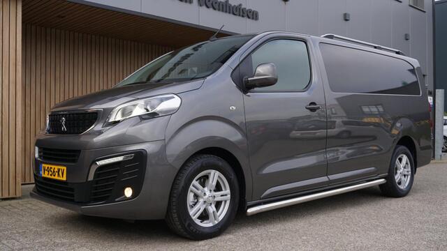 Peugeot EXPERT 2.0 BlueHDI 180pk L3 Automaat 3-Zits Premium Pack *Marge Bus* HUD Xenon Sidebars 16inch LM Trekhaak A-Camera *Zeer Nette Bus*