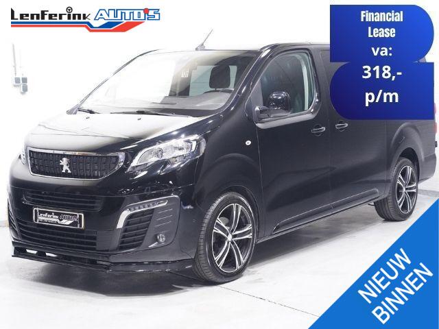 Peugeot EXPERT 2.0 BlueHDI 180 pk Aut. Dubbel Cabine 2xSchuifdeur 19" LMV, Navi, Camera, Trekhaak 2.000 kg, NAP, 5-Zits