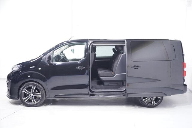 Peugeot EXPERT 2.0 BlueHDI 180 pk Aut. Dubbel Cabine 2xSchuifdeur 19" LMV, Navi, Camera, Trekhaak 2.000 kg, NAP, 5-Zits