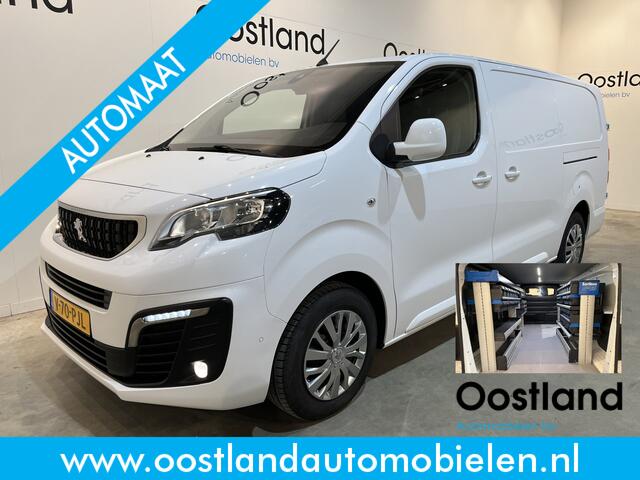 Peugeot EXPERT 2.0 BlueHDI 120 Long Premium 123 PK Automaat / Servicebus / Sortimo Inrichting / Euro 6 / Schuifdeur L + R / Airco / Cruise Control / Camera / CarPlay / 3-Zits