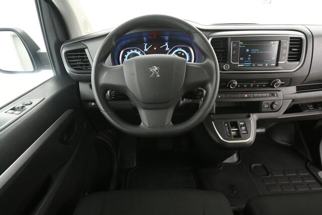 Peugeot EXPERT Elektrisch Long Premium 75 kWh L3H1 | Snelladen | SOH 98% | DC | 6 Zits | Airco | Camera | Cruise | Carplay | 3 Zits | 2xSchuifdeur