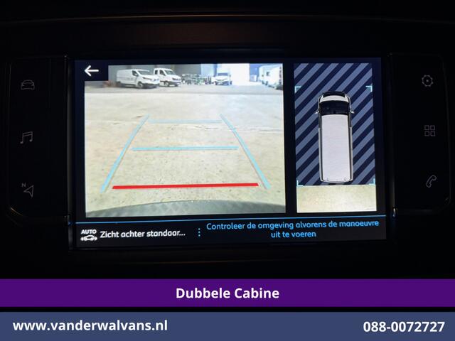 Peugeot EXPERT 2.0 BlueHDI 177pk Automaat L3H1 Dubbele Cabine Sport Euro6 Airco | 5-Zits | Camera | Navigatie | Apple Carplay | Xenon | 2x Zijdeur Cruisecontrol, Android Auto, LM Velgen, Dakrails, Sidebars, Spoiler, Elektrische Stoelbediening, Bumperkit, leder, Parkeersensoren, Achterklep
