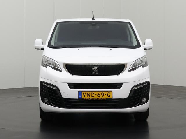 Peugeot EXPERT 2.0BlueHDI 120PK Long Asphalt Dubbele Cabine | 2xSchuifdeur | Navigatie | Camera | Airco | Cruise | Trekhaak