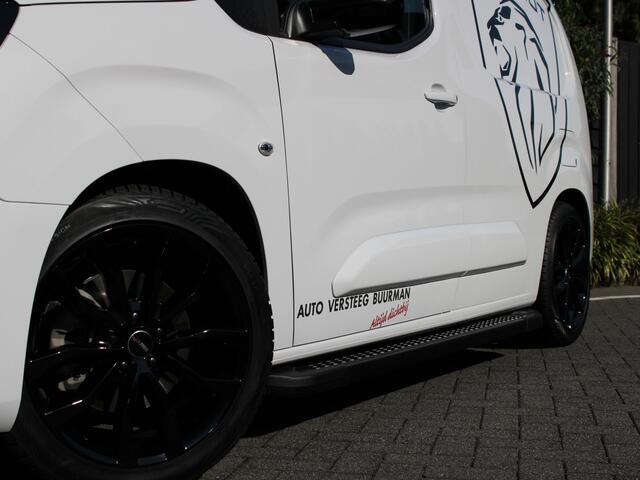 Peugeot PARTNER 1.5 BlueHDi 130PK EAT8 Automaat L1 1000KG White & Black Edition, Navigatie, Airconditioning, Camera Achter + zijkant, Parkeerhulp voor & achter, Trekhaak