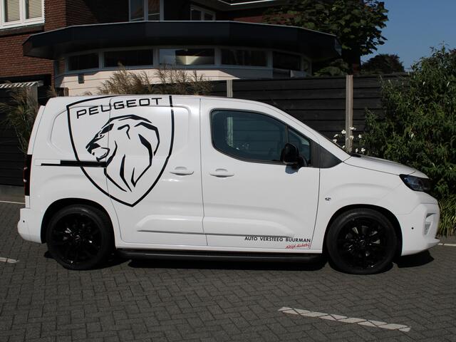 Peugeot PARTNER 1.5 BlueHDi 130PK EAT8 Automaat L1 1000KG White & Black Edition, Navigatie, Airconditioning, Camera Achter + zijkant, Parkeerhulp voor & achter, Trekhaak