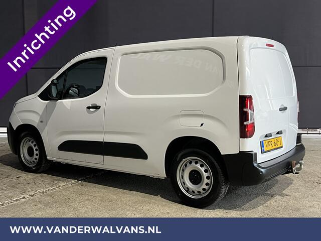 Peugeot PARTNER 1.5 BlueHDI 102pk L1H1 inrichting Euro6 Airco | Android auto | Cruisecontrol | Trekhaak Parkeersensoren