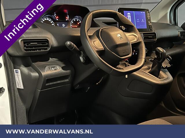 Peugeot PARTNER 1.5 BlueHDI 102pk L1H1 inrichting Euro6 Airco | Android auto | Cruisecontrol | Trekhaak Parkeersensoren