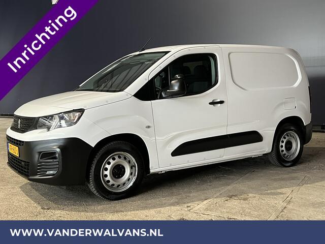 Peugeot PARTNER 1.5 BlueHDI 102pk L1H1 inrichting Euro6 Airco | Android auto | Cruisecontrol | Trekhaak Parkeersensoren