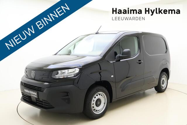 Peugeot PARTNER 1.5 BlueHDi S&S L1 100 PK | Handgeschakeld | 14 X UIT VOORRAAD LEVERBAAR | Airco | Cruise Control | Laadvloer| Apple Carplay | 2-zits | Camera | Stuurwielbediening