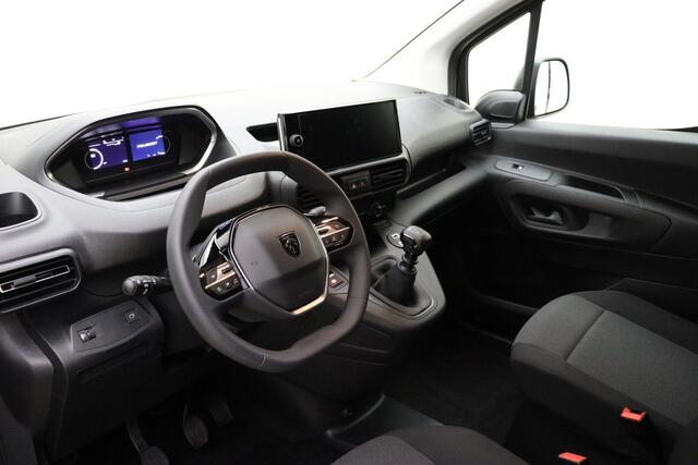 Peugeot PARTNER 1.5 BlueHDi S&S L1 100 PK | Handgeschakeld | 14 X UIT VOORRAAD LEVERBAAR | Airco | Cruise Control | Laadvloer| Apple Carplay | 2-zits | Camera | Stuurwielbediening