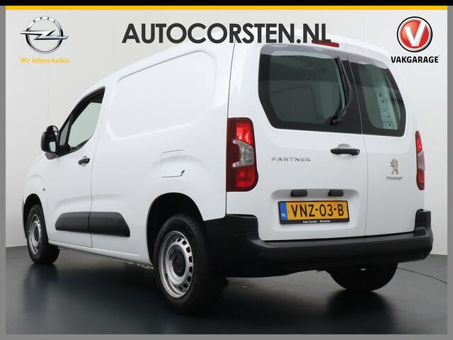 Peugeot PARTNER 1.5 BlueHDI 102PK Premium Android Auto Apple Carplay Airco Cruise Control Pdc DAB Bluetooth Carkitt Schuifdeur Achterdeuren met ruit Connected Elec.ramen en Spiegels CV-Afstandbediend Euro 6