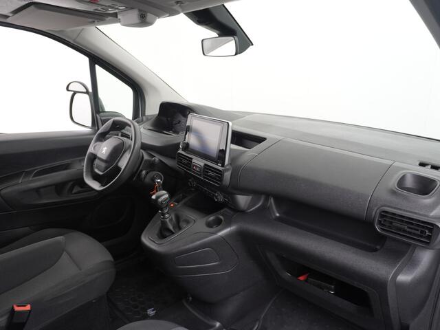 Peugeot PARTNER 1.5 BlueHDI 102PK Premium Android Auto Apple Carplay Airco Cruise Control Pdc DAB Bluetooth Carkitt Schuifdeur Achterdeuren met ruit Connected Elec.ramen en Spiegels CV-Afstandbediend Euro 6