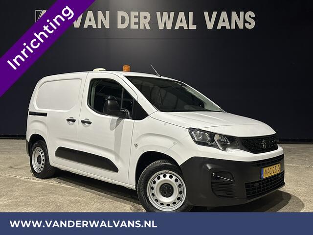 Peugeot PARTNER 1.5 BlueHDI 102pk L1H1 inrichting Euro6 Airco | Apple Carplay | Trekhaak | Cruisecontrol Android Auto, Parkeersensoren