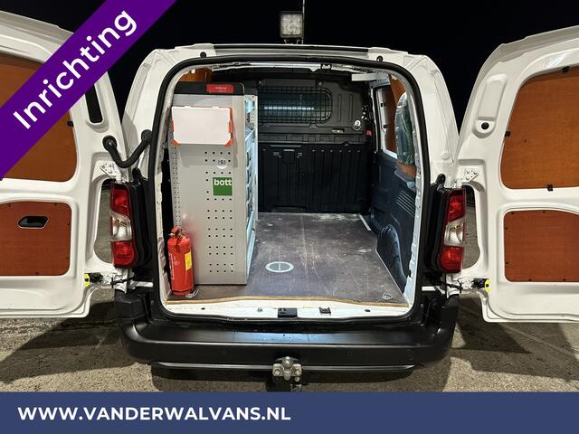 Peugeot PARTNER 1.5 BlueHDI 102pk L1H1 inrichting Euro6 Airco | Apple Carplay | Trekhaak | Cruisecontrol Android Auto, Parkeersensoren