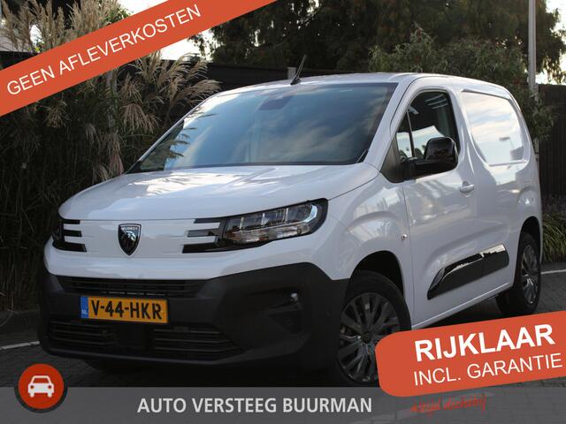 Peugeot PARTNER 1.5 BlueHDi 100PK S&S L1 Navigatie, Achteruitrijcamera, Trekhaak, Dab, Bluetooth, Parkeersensoren voor & achter
