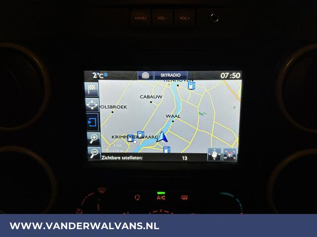 Peugeot PARTNER 1.6 BlueHDi 100pk L1H1 Euro6 Airco | Navigatie | Apple Carplay | Trekhaak | Cruisecontrol Zijdeur