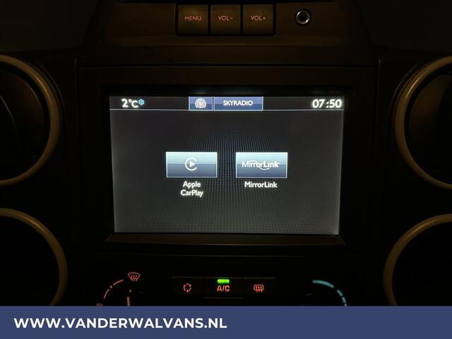 Peugeot PARTNER 1.6 BlueHDi 100pk L1H1 Euro6 Airco | Navigatie | Apple Carplay | Trekhaak | Cruisecontrol Zijdeur