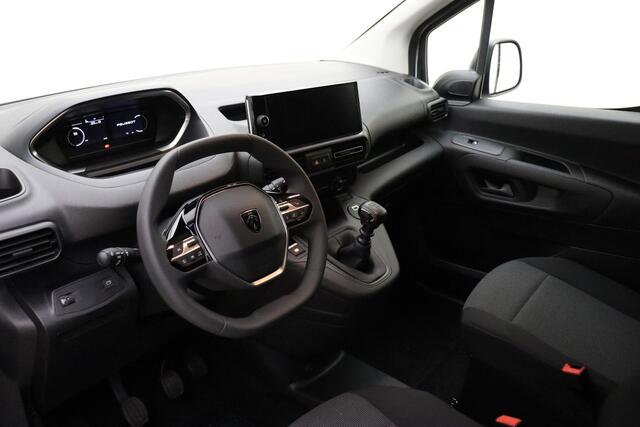 Peugeot PARTNER 1.5 BlueHDi S&S L2 100 PK | Handgeschakeld | Betimmering | 2-Zits | Camera | 10''SD Radio | Airco | Cruise Control | Direct leverbaar | Nieuw uit voorraad | Vrij van BPM