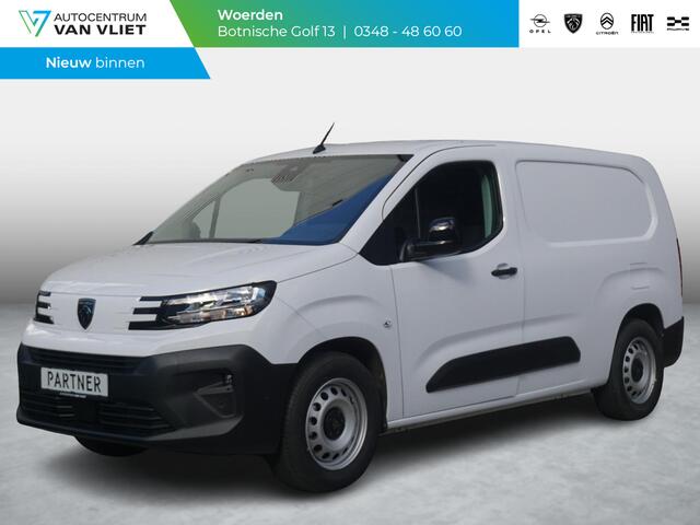 Peugeot PARTNER e-Partner L2 50 kWh | navi incl. Apple Carplay | 2x camera | 3-zitter | betimmering | parkeersensoren voor/achter | rijklaarprijs