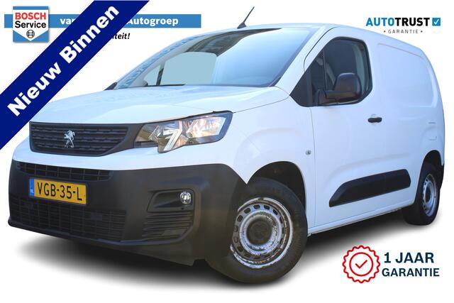 Peugeot PARTNER 1.5 BlueHDI Premium | Incl. 12 maanden Garantie | Navigatie | Trekhaak | Cruise controle | Parkeersensoren achter | Airco | Apple CarPlay/Android Auto | Origineel NL auto | NAP |