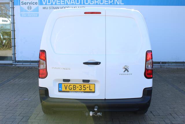 Peugeot PARTNER 1.5 BlueHDI Premium | Incl. 12 maanden Garantie | Navigatie | Trekhaak | Cruise controle | Parkeersensoren achter | Airco | Apple CarPlay/Android Auto | Origineel NL auto | NAP |