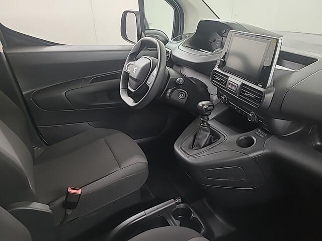 Peugeot PARTNER 1.5 BlueHDi 100 S&S L1 (102 PK) 1e-Eig. & Keurig-Onderh. BOVAG-Garantie. NL-Auto. Half-Leer, Apple-Carplay/Android-Auto, Cruisecontrol, Parkeersensoren, Bluetooth, DAB, Airco
