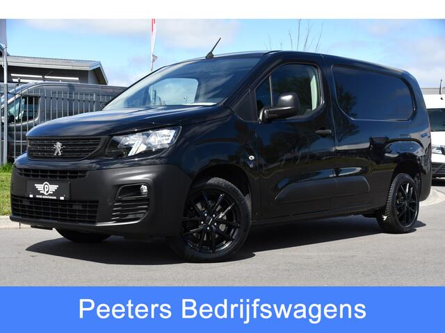 Peugeot PARTNER 1.5 BlueHDI Black Edition L2 Cruise, Sensoren, Multimedia, 102PK, Laadruimte betimmering, Uniek!