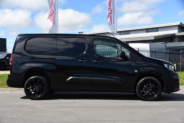 Peugeot PARTNER 1.5 BlueHDI Black Edition L2 Cruise, Sensoren, Multimedia, 102PK, Laadruimte betimmering, Uniek!