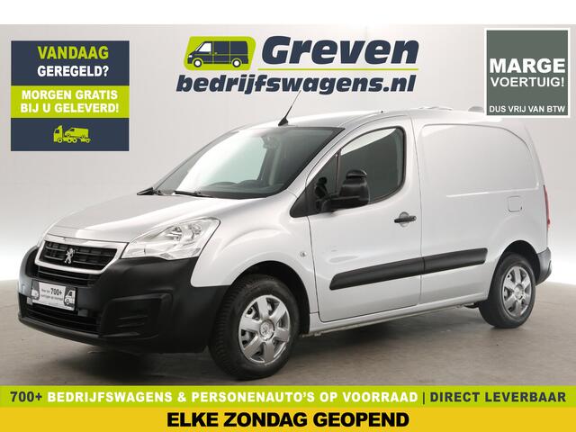 Peugeot PARTNER 122 1.6 BlueHDi L1H1 Marge Airco Cruise Carplay Navigatie PDC Elektrpakket Schuifdeur