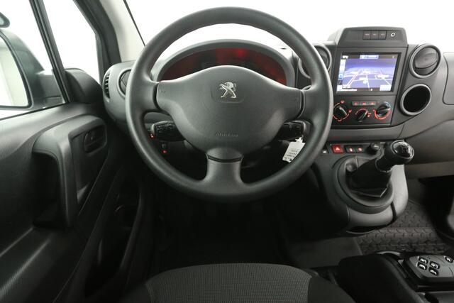 Peugeot PARTNER 122 1.6 BlueHDi L1H1 Marge Airco Cruise Carplay Navigatie PDC Elektrpakket Schuifdeur