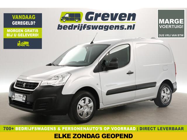 Peugeot PARTNER 122 1.6 BlueHDi L1H1 Marge Airco Cruise Carplay Navigatie PDC Elektrpakket Schuifdeur