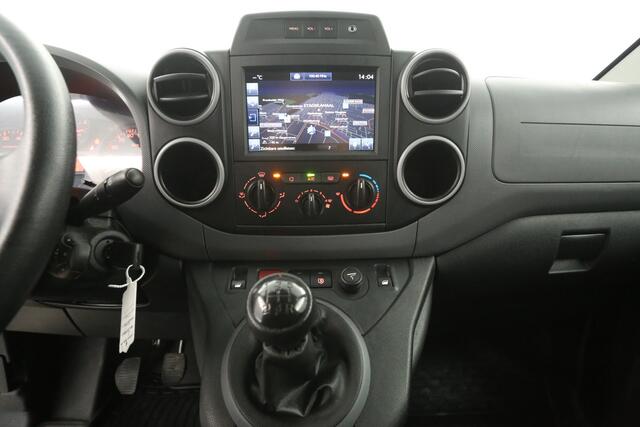 Peugeot PARTNER 122 1.6 BlueHDi | MARGE! | Airco Cruise Carplay Navigatie PDC Elektrpakket Schuifdeur