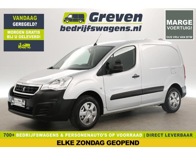Peugeot PARTNER 122 1.6 BlueHDi L1H1 | MARGE! | Airco Cruise Carplay Navi PDC Elektrpakket Schuifdeur