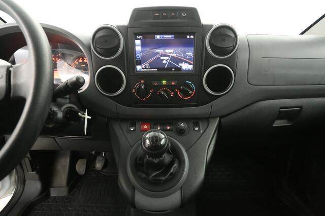 Peugeot PARTNER 122 1.6 BlueHDi 75 L1H1 Marge Airco Cruise Carplay Navigatie Parkeersensoren Schuifdeur Elektrpakket