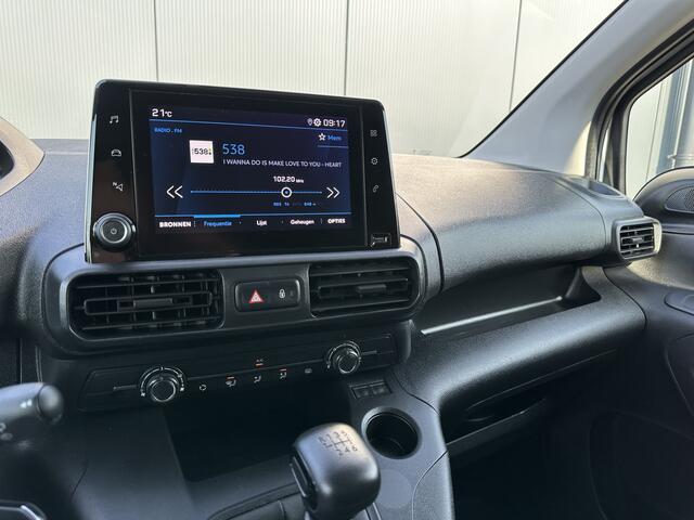 Peugeot PARTNER 1.5 BlueHDi 100 PK / L1H1 / 1e EIG. / 19.680 KM / AIRCO / CRUISE / APPLE CARPLAY