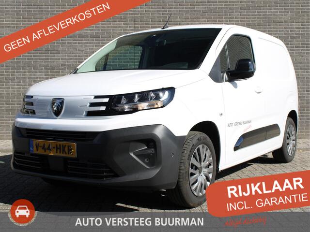 Peugeot PARTNER 1.5 BlueHDi 100PK S&S L1 Navigatie, Achteruitrijcamera, Trekhaak, Dab, Bluetooth, Parkeersensoren voor & achter