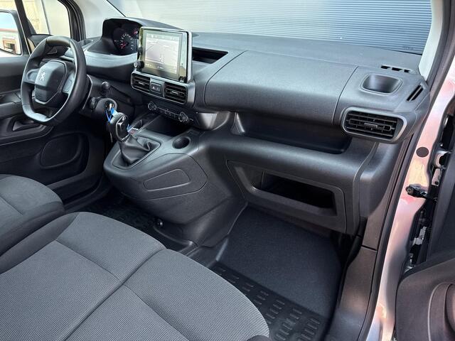 Peugeot PARTNER 1.5 BlueHDI Premium ?3-Pers.?Navigatie ?Airco ?Cruise ?Schuifdeur Rechts ?Apple CarPlay & Android auto ?Sidebars ?Parkeersensoren ?Trekhaak