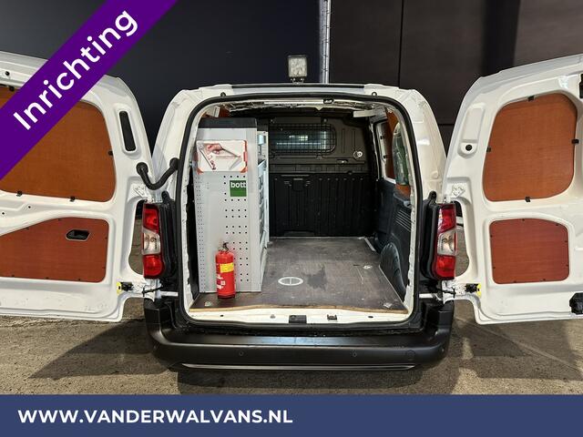 Peugeot PARTNER 1.5 BlueHDI 102pk L1H1 inrichting Euro6 Airco | Apple Carplay | Cruisecontrol Parkeersensoren, Android auto, zijdeur