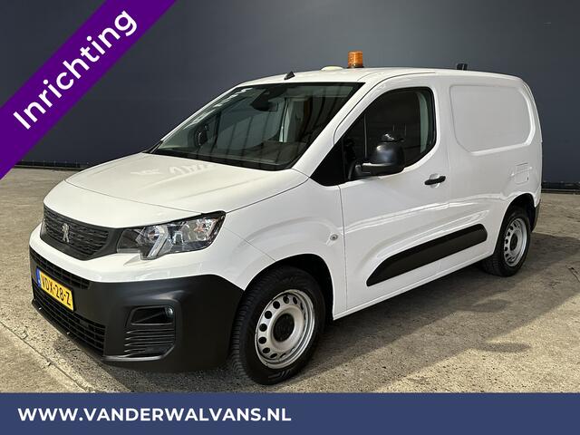 Peugeot PARTNER 1.5 BlueHDI 102pk L1H1 inrichting Euro6 Airco | Apple Carplay | Cruisecontrol Parkeersensoren, Android auto, zijdeur