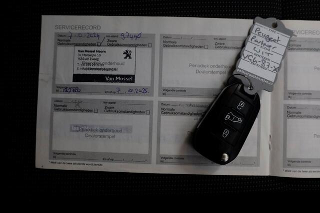 Peugeot PARTNER 1.5 BlueHDI Pro Airco/Trekhaak/Imperiaal 07-2020