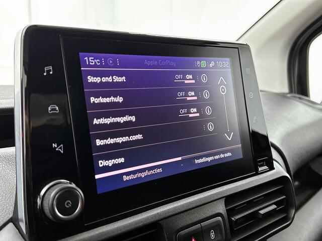 Peugeot PARTNER 1.2 Benzine 111PK Euro6 *Distributie bij 43Dkm. vervangen* Premium / Airco / Navigatie / Schuifdeur Re./ Radio multimedia / Apk 07-2027