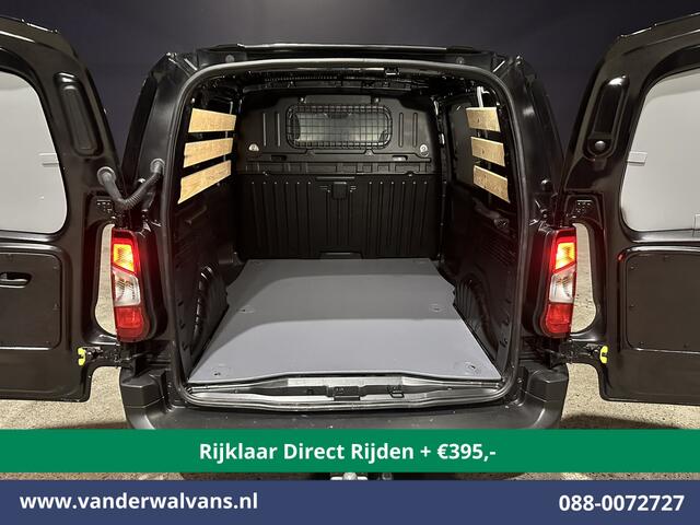 Peugeot PARTNER 1.5 BlueHDI 102pk L1H1 *Rijklaar Direct Rijden* Euro6 Airco | Apple Carplay | Cruisecontrol Zijdeur, Android Auto, Trekhaak