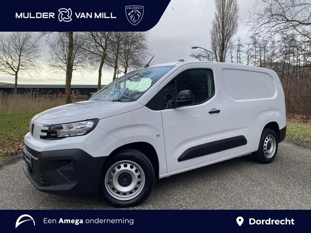 Peugeot PARTNER e-Partner L2 50 kWh 136pk | 8 jaar garantie | 0% financial lease | Apple Carplay | Android Auto | Multimedia | Achteruitrijcamera | Parkeersensoren achter | Digital cockpit | Stuurwielbediening | Bestuurdersstoel comfort | Armsteun | Warmtepomp | Vehicle 