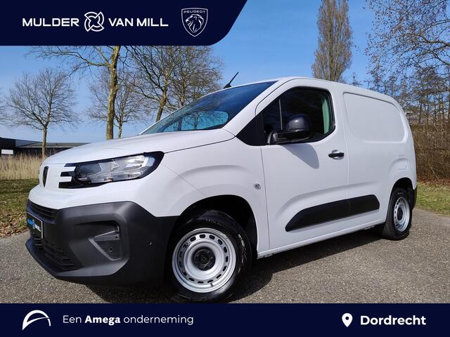 Peugeot PARTNER e-Partner L1 50 kWh 136pk | 8 jaar garantie | 0% financial lease | Apple Carplay | Android Auto | Multimedia | Achteruitrijcamera | Parkeersensoren achter | Digital cockpit | Stuurwielbediening | Bestuurdersstoel comfort | Armsteun | van ¤29.625 voor ¤25.