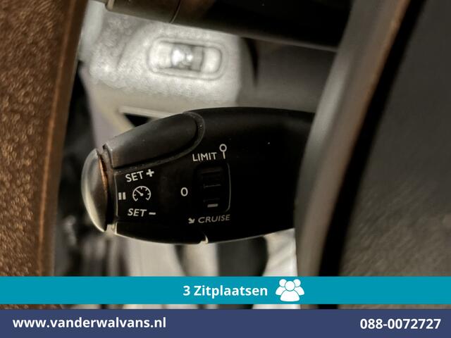 Peugeot PARTNER 1.5 BlueHDI 102pk L2H1 Euro6 Airco | 3-Zits | Apple Carplay | Camera | Cruisecontrol | Trekhaak Android Auto, Parkeersensoren, Bijrijdersbank