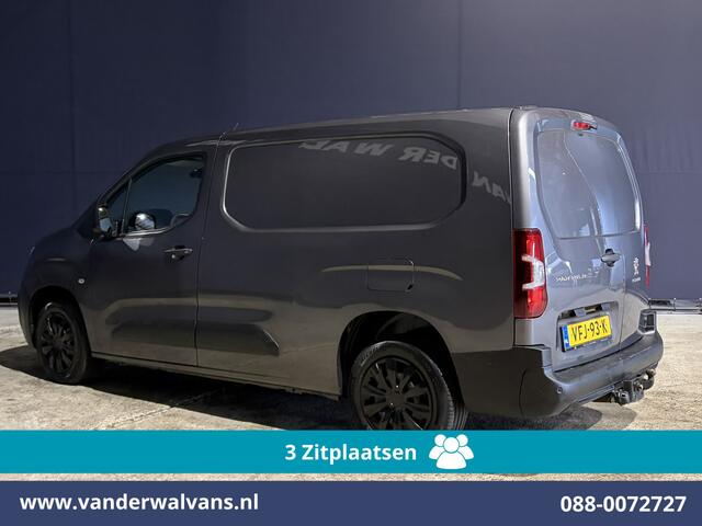 Peugeot PARTNER 1.5 BlueHDI 102pk L2H1 Euro6 Airco | 3-Zits | Apple Carplay | Camera | Cruisecontrol | Trekhaak Android Auto, Parkeersensoren, Bijrijdersbank